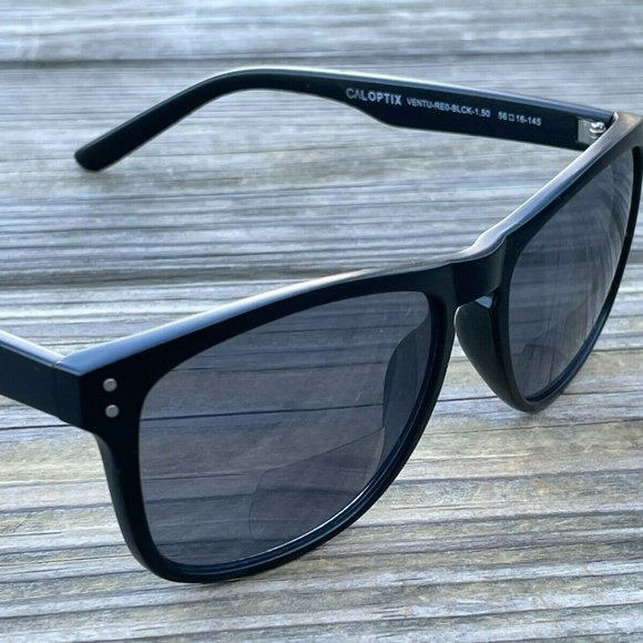 Solara Cal Optix Sunglasses Readers Ventu-Reo-Black-1.50 56[]16 145 Reading Glas - Picture 3 of 12